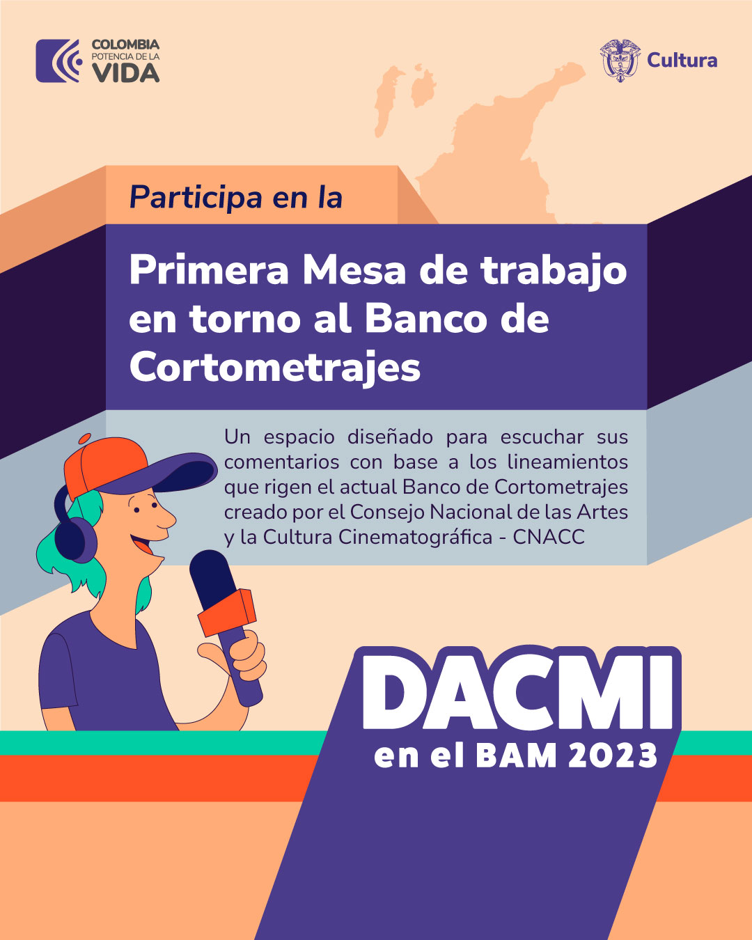 Primera mesa de trabajo en torno al banco de cortometrajes